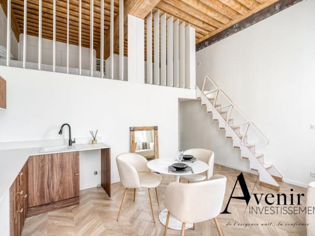 CHARMANT T1 BIS 50 M2 MEUBLE COEUR CROIX ROUSSE Lyon