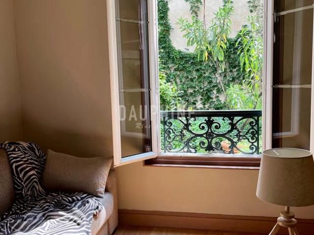 Charmant appartement meublé sur jardin
