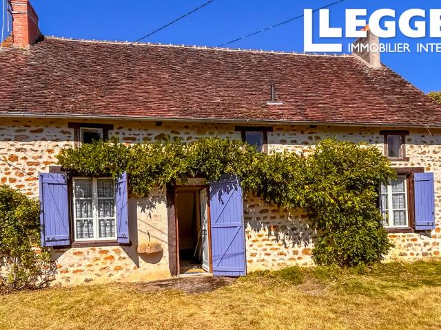 Charmant cottage indépendant de 4 chambres dans la campagne de l’Indre, proche de,Chaillac