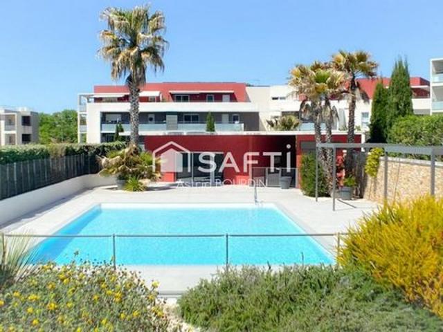 Charmant F2 de 43 m² avec balcon, piscine et place de parking – Montferrier sur Lez