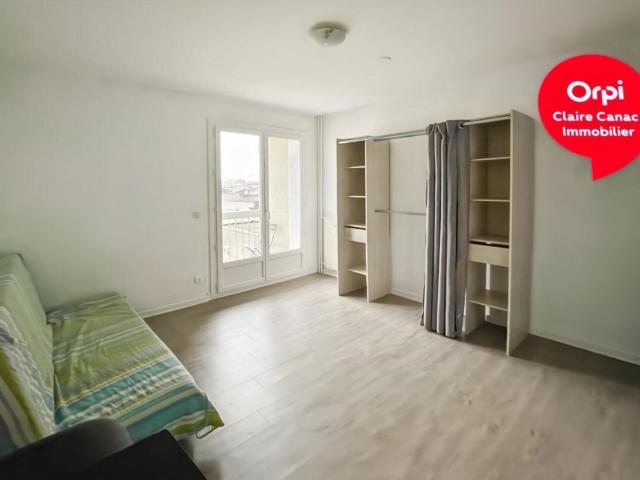 Charmant studio de 18 m² avec balcon en centre ville