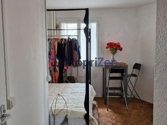 Charmant studio meublé de 17 m² Paris 20e Philippe Auguste