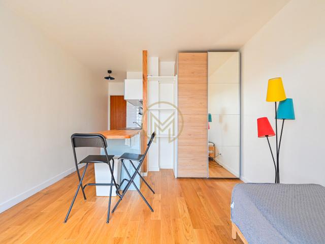 Charmant studio meublé de 19 m² à proximité du Canal de l'Ourq et des Buttes Chaumont
