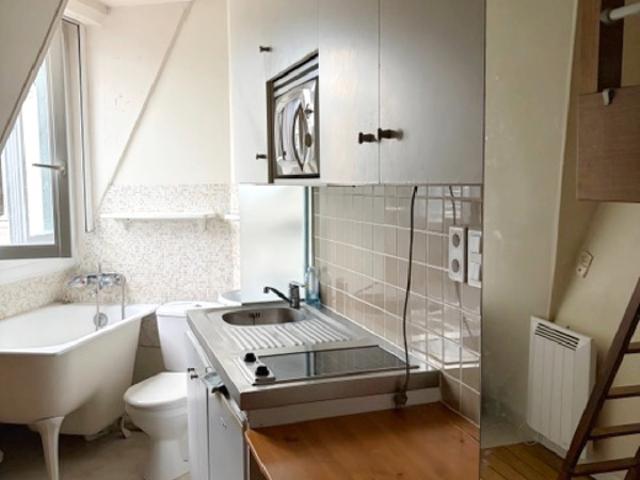 Charmant studio sous les toits Paris 16e Auteuil Sud