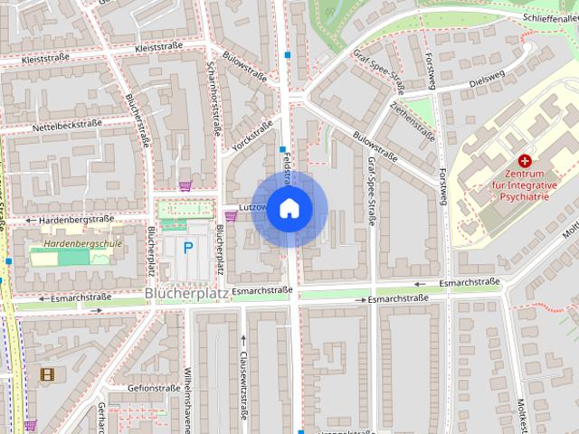 Charmante 3 Zimmerwohnung in der Esmarchstraße