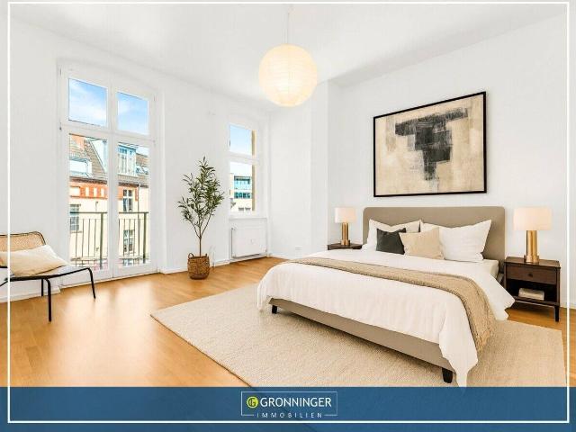 Charmante 3 Zimmer Altbauwohnung mit Lift und zwei Balkonen im beliebten Wilmersdorf