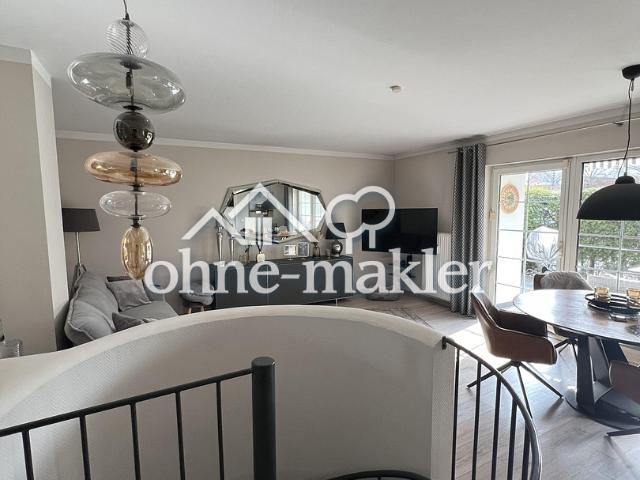 Charmante 3 Zimmer Maisonette Wohnung mit Terrasse & Garten im beliebten Villenviertel
