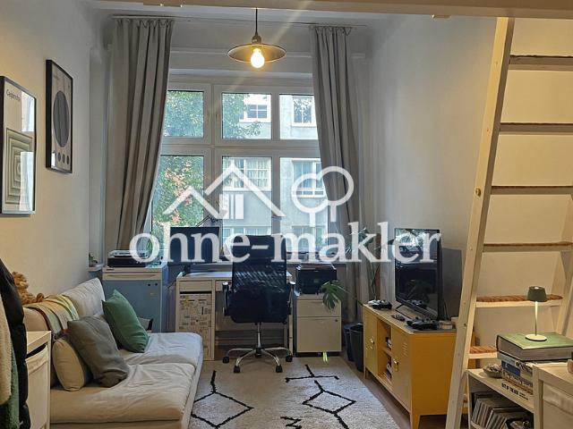 Charmante 1 Zimmer Wohnung in Berlin Neukölln – provisionsfrei von privat!