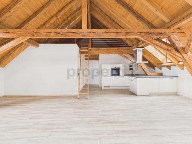 Charmante 2.5 Zimmer Attikawohnung mit Galerie in Erlinsbach SO