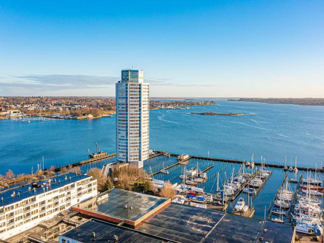 Charmante 2 Zi. Whg. mit traumhaftem Blick über die Schlei! 61 qm Wfl. mit S /O Loggia!