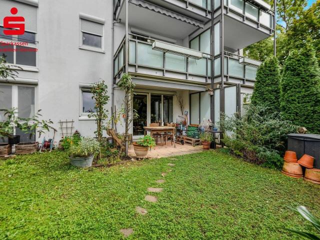 Charmante 2 Zimmer Erdgeschosswohnung mit privatem Garten in autofreier Wohnanlage!