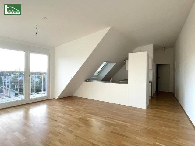 Charmante 2 Zimmer Dachgeschosswohnung inkl. Einbauküche und Terrasse!