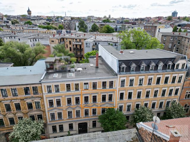 Charmante Altbauwohnung mit Flair gepflegt, großzügig und ruhig gelegen im beliebten Paulusviertel von Halle