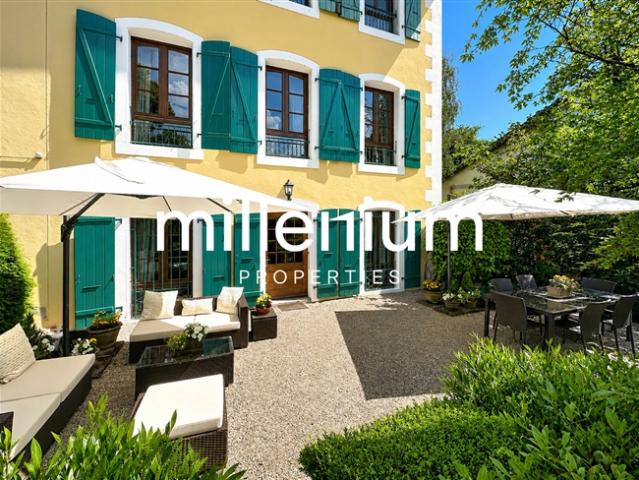 Charmantes Duplex Apartment im Erdgeschoss des Château Barillet Satigny