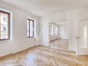 2 Zimmer Wohnung mit store Blick über das Frankenberger Viertel