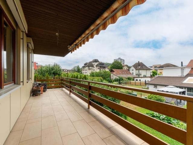Charmante Eigentumswohnung mit Gartenanteil und Blick ins Grüne