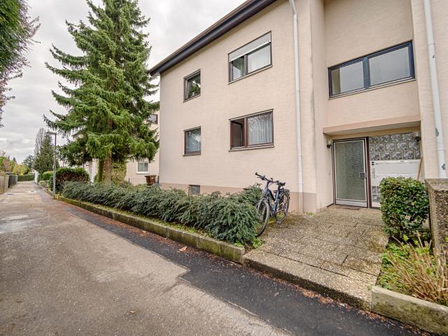 Charmante Erdgeschosswohnung mit Terrasse, Garten und Garage