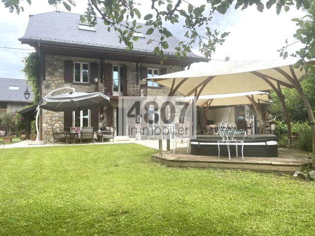 Charmante Ferme Rénovée à Choisy, à Proximité de Genève et du Lac d'Annecy