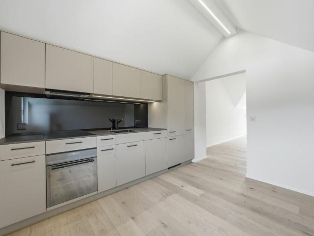 Charmante kernsanierte Dachwohnung mit Balkon und Weitsicht in idyllischem Urnäsch