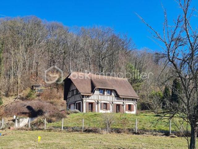 Charmante maison normande 6 pièces, avec forêt privative