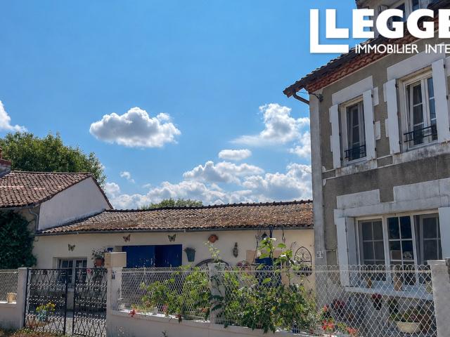 Charmante maison avec gîte, beau jardin, cave et grange