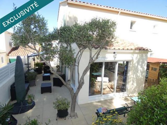 Narbonne Plage Charmante maison avec jardin, grande terrasse et garage – idéale famille
