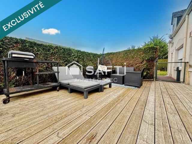 Charmante maison avec jardin, terrasse et nombreux rangements !