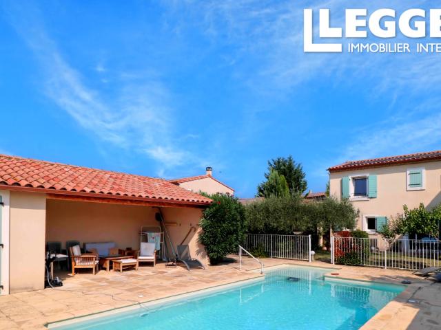 Charmante maison avec piscine, jardin et garage près d’Uzès et du Pont du Gard