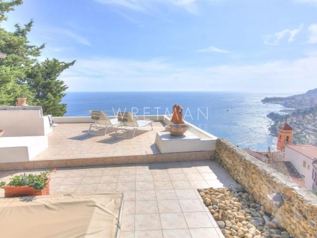 Charmante maison avec vue féérique – Roquebrune Cap Martin Vieux Village