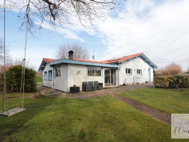Charmante maison bois de 119m2 avec dépendance aménagée de 42m2