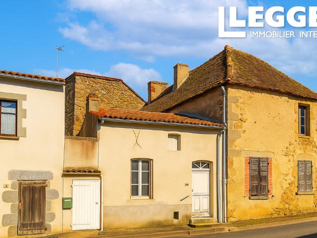 Charmante maison d'une chambre à finir, avec jardin, située dans un village calme