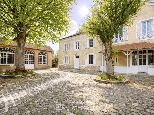 Charmante maison de Maître avec dépendances et parc