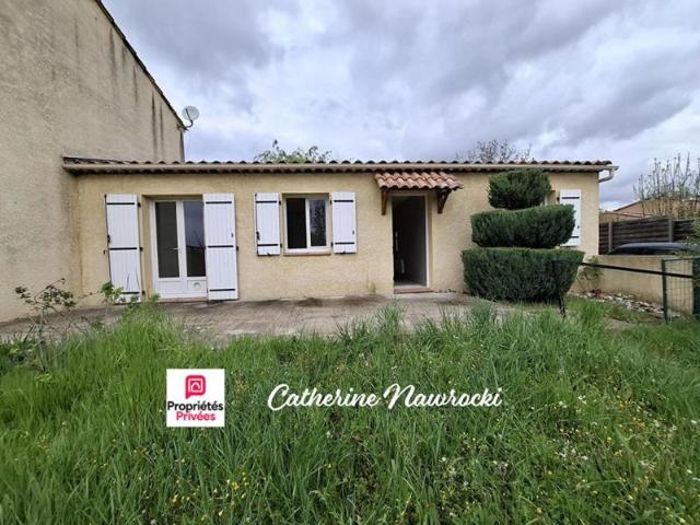 Charmante maison de plain pied 4 pièces avec jardin 420 m², terrasse et garage ? 266 000
