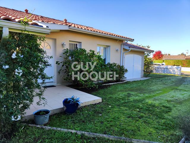 Charmante maison de plain pied 86 m² 3 chambres, un garage