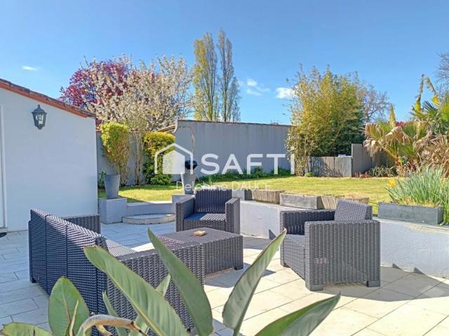 Maison de plain pied 95m² – 4 min de Vallet