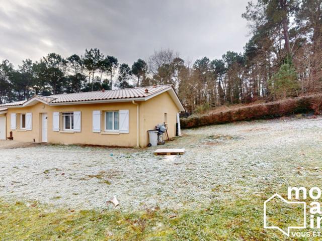 Charmante maison de plain pied avec garage et jardin
