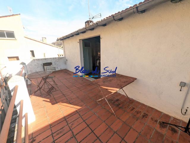 Charmante maison de village avec terrasse de toit et grange