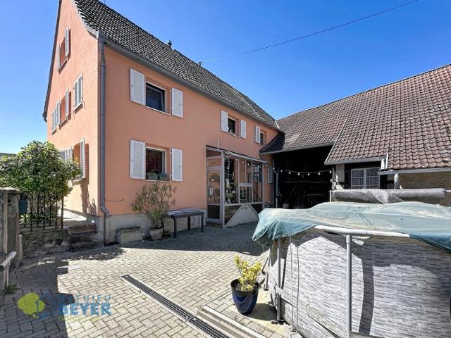 Charmante maison de village avec dépendance – Muttersholtz