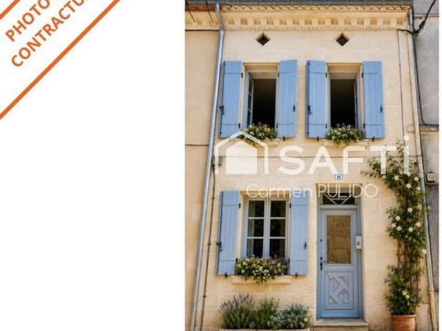 Charmante maison de village en pierre située en plein cœur du bourg de Rauzan