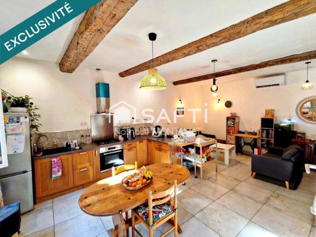 Charmante Maison de Village, en R+2, de 90m², T3
