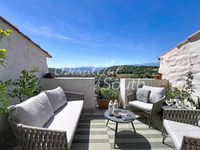 CHARMANTE MAISON DE VILLAGE, VUES PANORAMIQUES, BELESTA