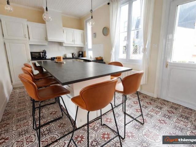 Charmante maison de ville à Mers les Bains avec balcon et terra