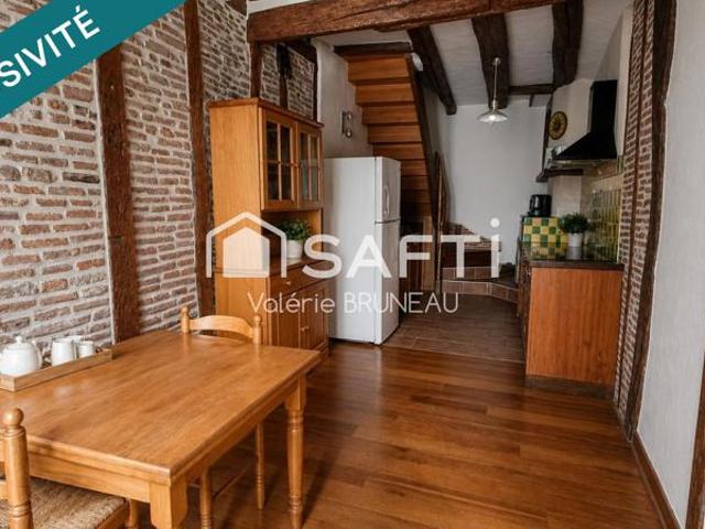Charmante maison de ville 4 niveaux avec balcons – Centre Castres