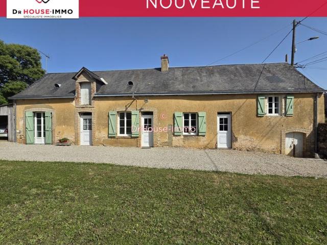 Charmante Maison de 3 Pièces avec un terrain agréable
