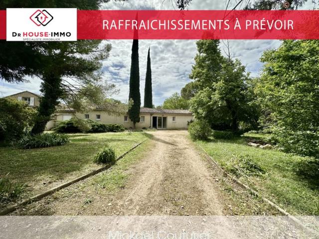 Charmante Maison de 4 Pièces Avec un grand garage et dépendance, Jardin Paysager de 3824 m², En Vente à Allex