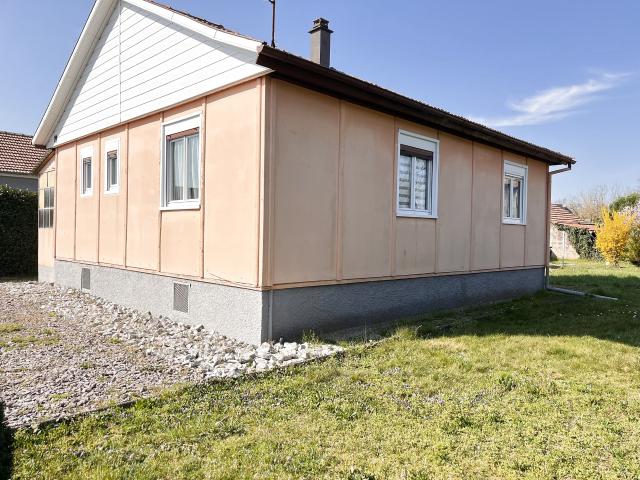 Charmante maison de 60 m2 avec sous sol complet et terrain de 5,59 ares