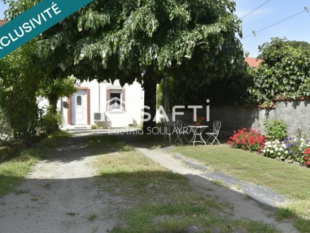 Maisonnette de 60m² avec jardin et garage
