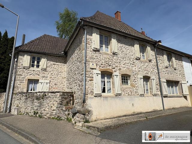 Charmante maison en pierres à rafraîchir 146m² Pionsat
