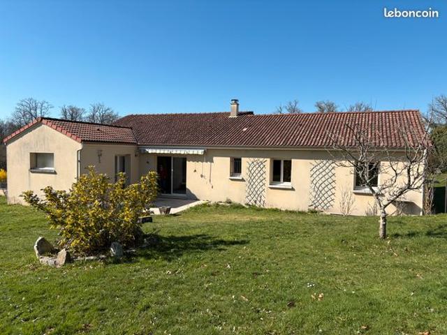 Charmante maison plain pied avec jardin