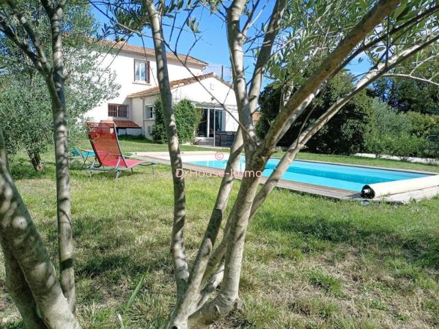 Charmante Maison Provençale de 5 Pièces avec Piscine, Garage et Jardin à Saint Christol lès Alès